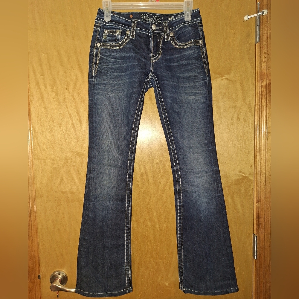 Miss Me Bootcut Dark Blue Jeans